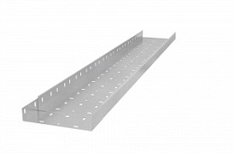 Лоток прямой перф. замковый с телескоп.соединением ЛМПЗ-II 400х100 У3 L=2500 S=1.5