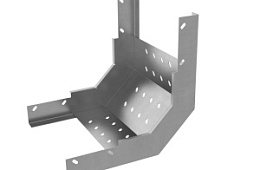 Лоток угловой перф.  для поворота вверх на 90 КПП 150х50-90 У3 S=1.5